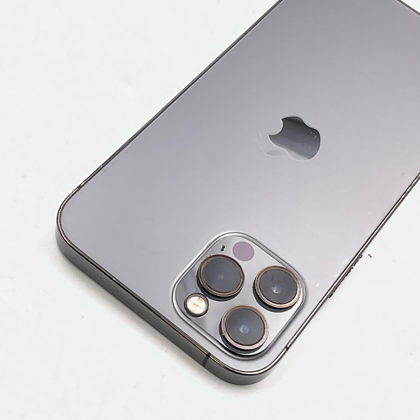 【全額返金保証】【最速発送】Apple iPhone iPhone 12 Pro 128GB グラファイト Softbank 白ロム 動作確認済 91%