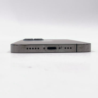 【全額返金保証】【最速発送】Apple iPhone iPhone 12 Pro 128GB グラファイト Softbank 白ロム 動作確認済 91%