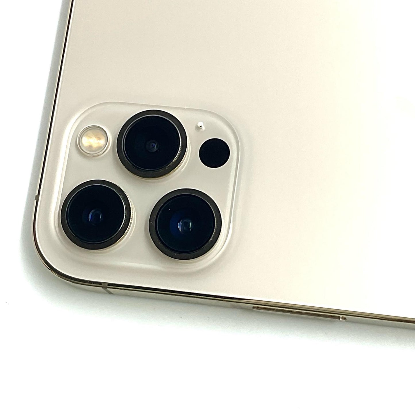 【全額返金保証】【最速発送】Apple iPhone iPhone 12 Pro Max 256GB ゴールド SIMフリー 白ロム 美品 動作確認済 85%