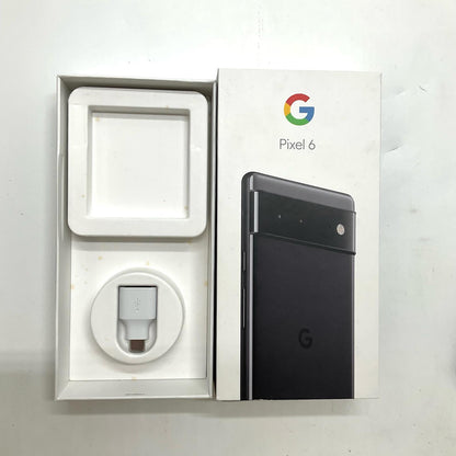 【全額返金保証】【最速発送】Google Pixel Pixel 6 128GB ストーミー ブラック Softbank SIMフリー GR1YH 白ロム 動作確認済