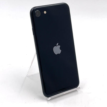 【全額返金保証】【最速発送】Apple iPhone iPhone SE（第3世代） 64GB ミッドナイト SIMフリー 白ロム 動作確認済 76%