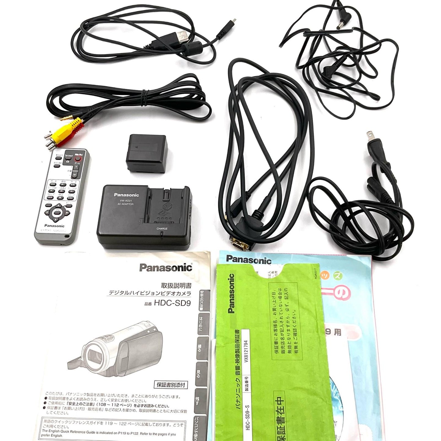 【最速発送】Panasonic HDC-SD9【難有】