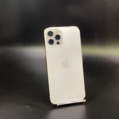 【全額返金保証】【最速発送】Apple iPhone iPhone 12 Pro 256GB シルバー Softbank 白ロム 動作確認済 82%