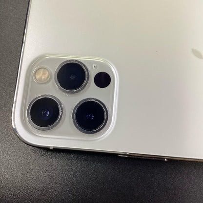 【全額返金保証】【最速発送】Apple iPhone iPhone 12 Pro 256GB シルバー Softbank 白ロム 動作確認済 82%