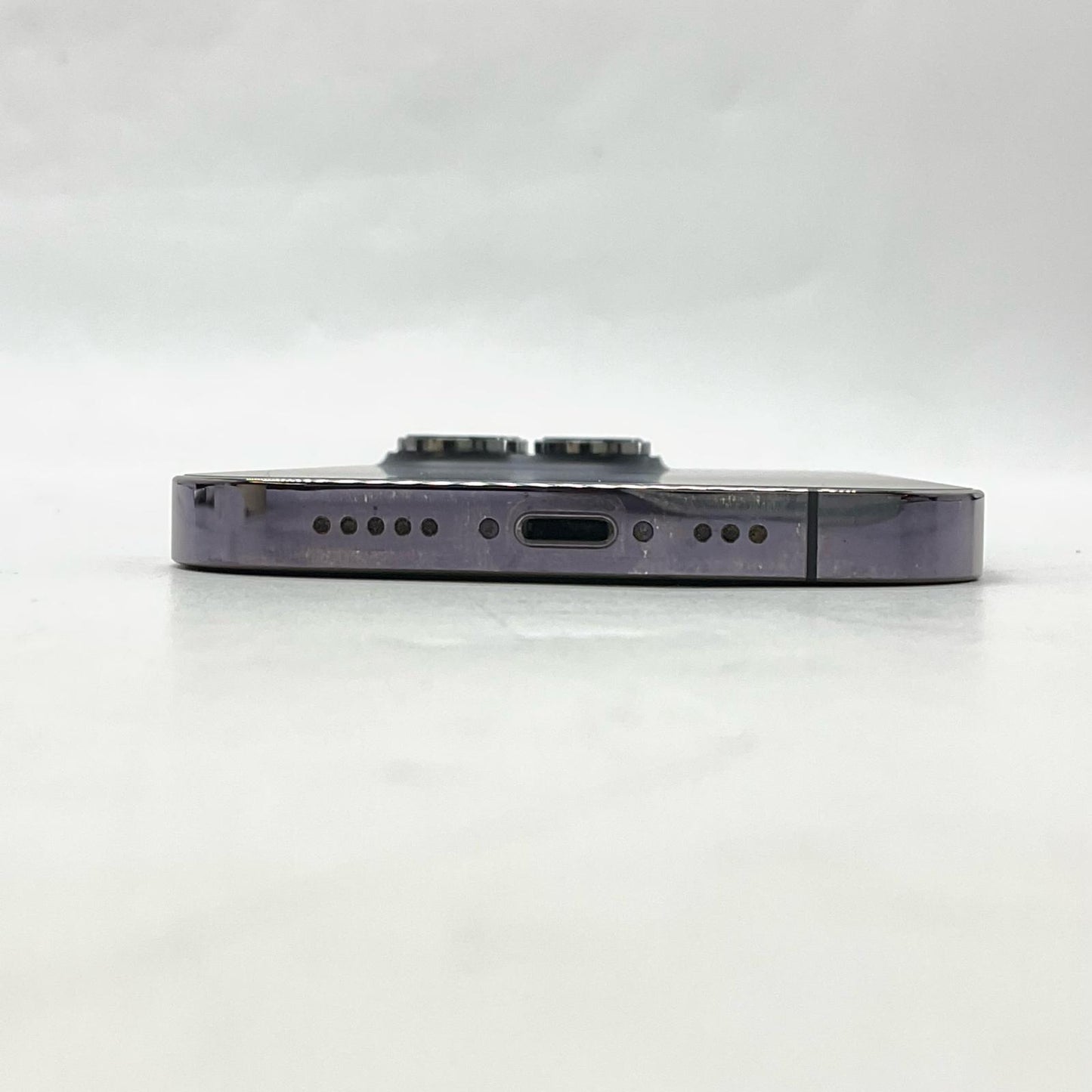【全額返金保証】【最速発送】Apple iPhone iPhone 14 Pro 128GB ディープパープル au SIMフリー 白ロム 動作確認済 83%