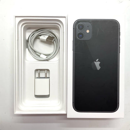 【全額返金保証】【最速発送】Apple iPhone iPhone 11 128GB ブラック SIMフリー 白ロム 動作確認済 83%