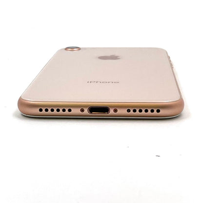 【全額返金保証】【最速発送】Apple iPhone iPhone 8 64GB ゴールド au 白ロム 動作確認済 79%