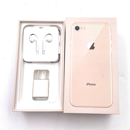 【全額返金保証】【最速発送】Apple iPhone iPhone 8 64GB ゴールド au 白ロム 動作確認済 79%