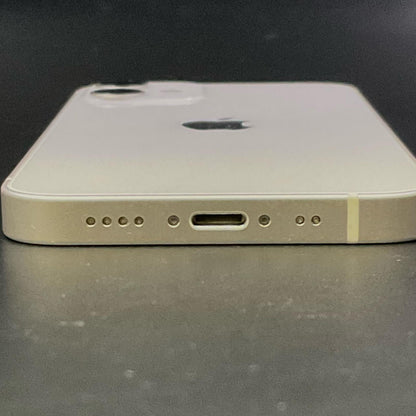 【全額返金保証】【最速発送】Apple iPhone iPhone 12 mini 128GB ホワイト au 動作確認済 77%
