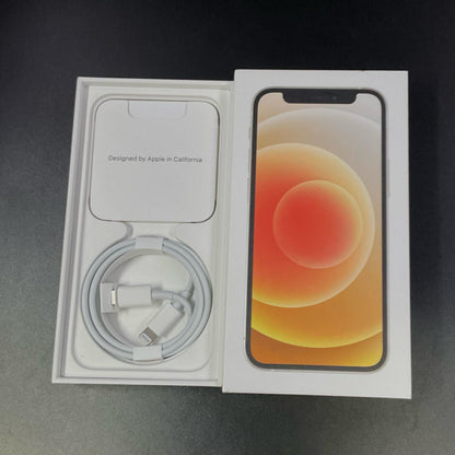 【全額返金保証】【最速発送】Apple iPhone iPhone 12 mini 128GB ホワイト au 動作確認済 77%