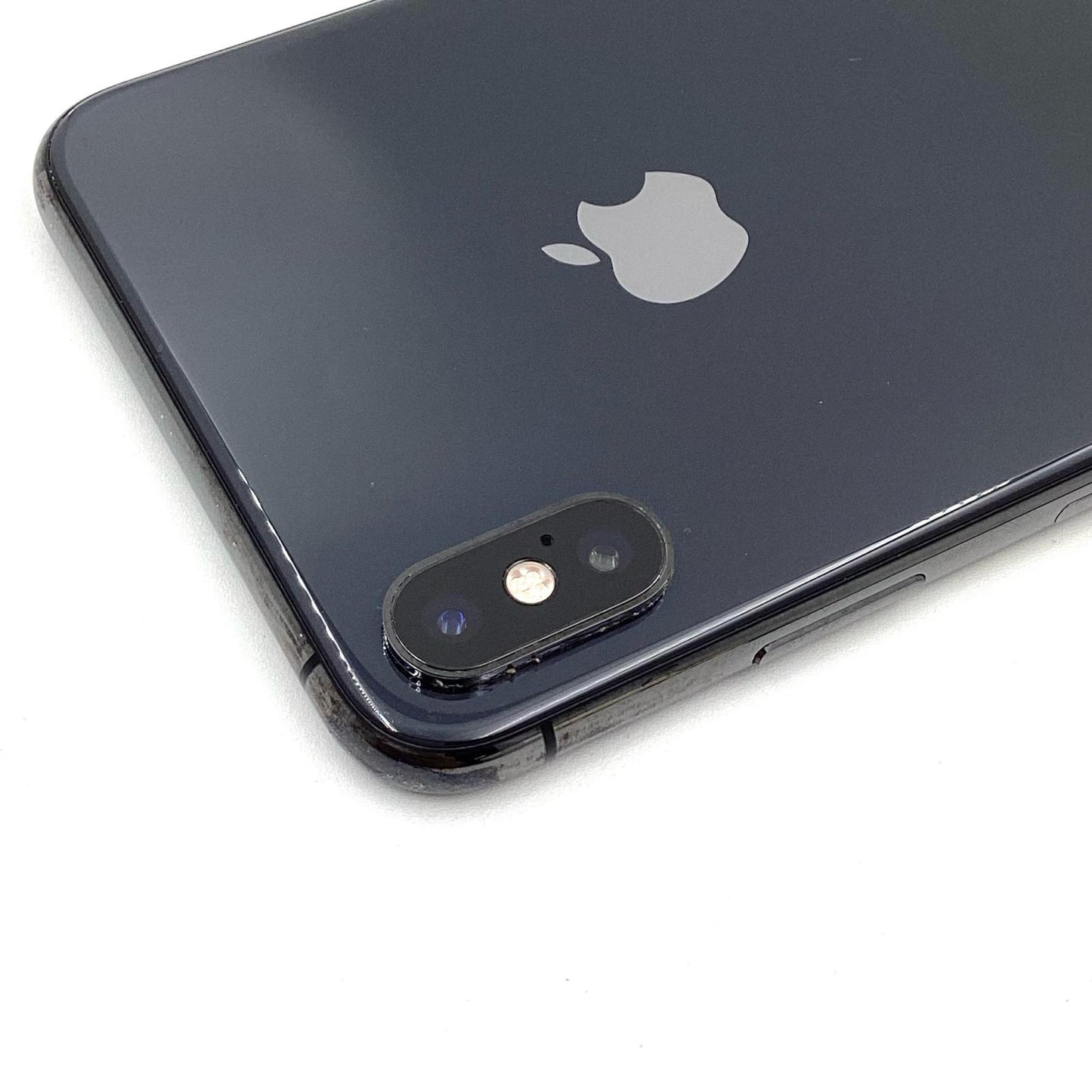 【全額返金保証】【最速発送】Apple iPhone iPhone XS Max 64GB スペースグレイ Softbank 白ロム 美品 動作確認済 80%
