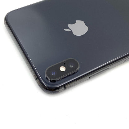 【全額返金保証】【最速発送】Apple iPhone iPhone XS Max 64GB スペースグレイ Softbank 白ロム 美品 動作確認済 80%
