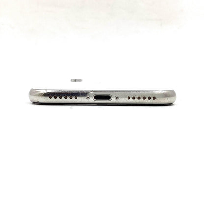 【最速発送】Apple iPhone iPhone X 256GB シルバー au 白ロム【難有】 100%