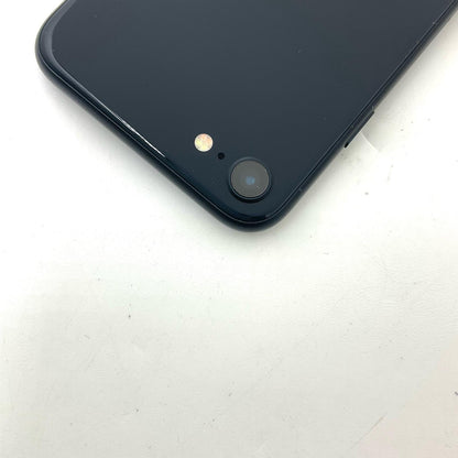 【全額返金保証】【最速発送】Apple iPhone iPhone SE（第3世代） 64GB ミッドナイト Softbank 白ロム 動作確認済 85%