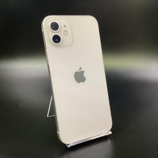 【全額返金保証】【最速発送】Apple iPhone iPhone 12 128GB ホワイト SIMフリー 白ロム 動作確認済 77%