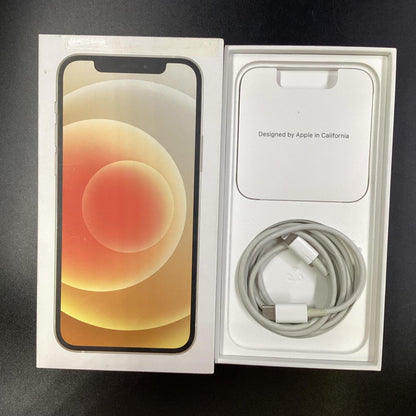【全額返金保証】【最速発送】Apple iPhone iPhone 12 128GB ホワイト SIMフリー 白ロム 動作確認済 77%