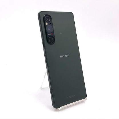 【全額返金保証】【最速発送】Sony Xperia 1 V 512GB カーキグリーン SIMフリー 白ロム 動作確認済