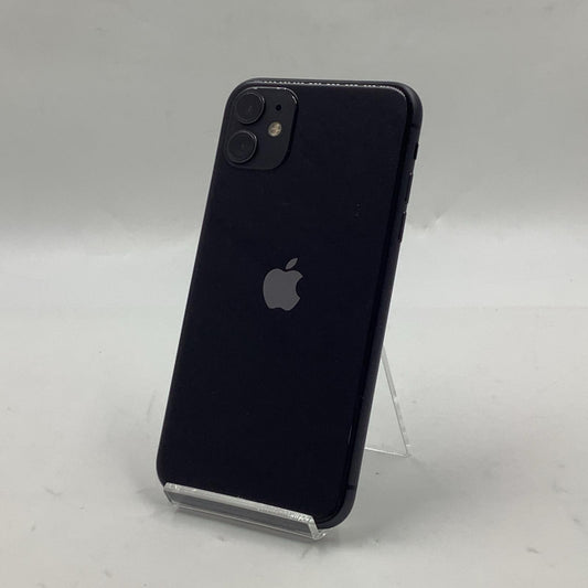 【全額返金保証】【最速発送】Apple iPhone iPhone 11 64GB ブラック Softbank 白ロム 動作確認済 97%