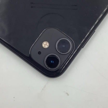 【全額返金保証】【最速発送】Apple iPhone iPhone 11 64GB ブラック Softbank 白ロム 動作確認済 97%