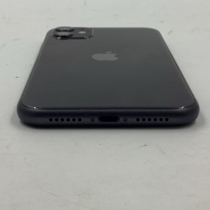【全額返金保証】【最速発送】Apple iPhone iPhone 11 64GB ブラック Softbank 白ロム 動作確認済 97%