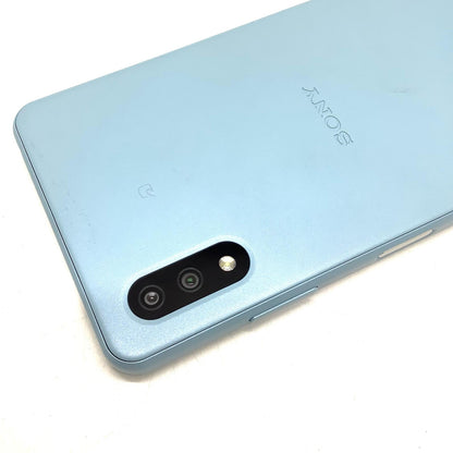 【全額返金保証】【最速発送】Sony Xperia AceⅡ 64GB ブルー docomo SO-41B 白ロム 美品 動作確認済