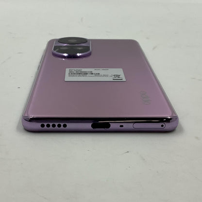 【全額返金保証】【最速発送】OPPO Reno 10 Pro 5G グロッシーパープル Softbank A302OP 白ロム 動作確認済