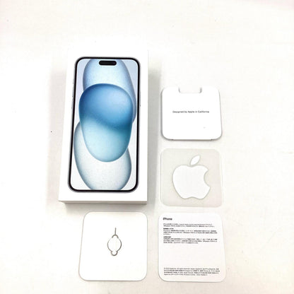 【全額返金保証】【最速発送】Apple iPhone iPhone 15 Plus 128GB ブルー SIMフリー 美品 動作確認済 91%