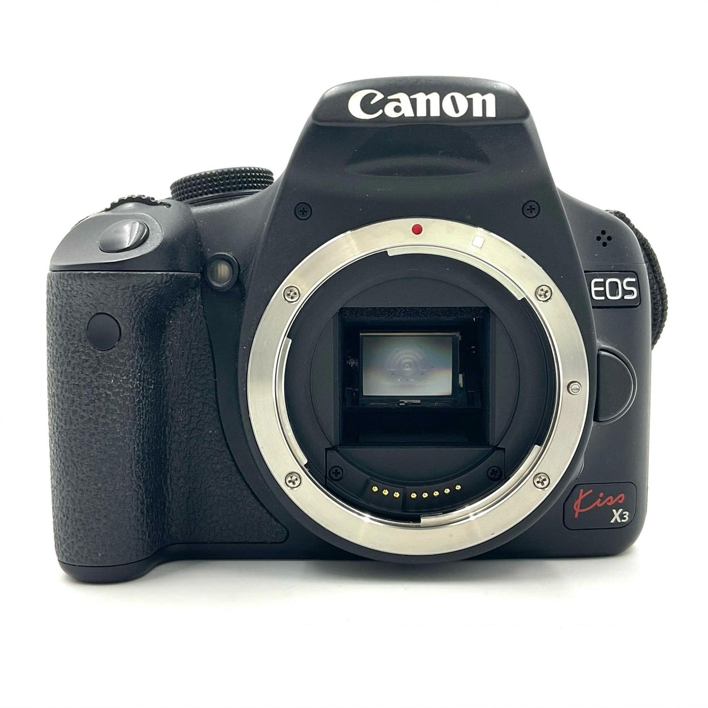 【全額返金保証】【最速発送】Canon デジタル一眼 EOS Kiss X3 ボディ ブラック 動作確認済