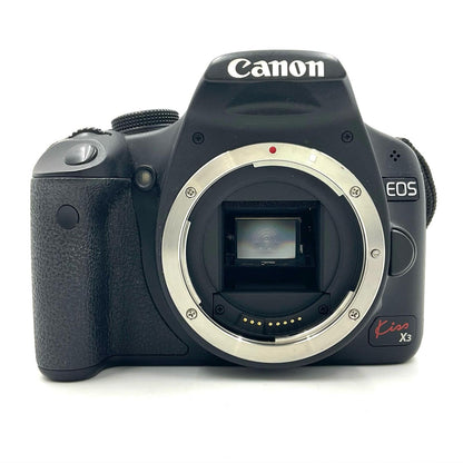 【全額返金保証】【最速発送】Canon デジタル一眼 EOS Kiss X3 ボディ ブラック 動作確認済