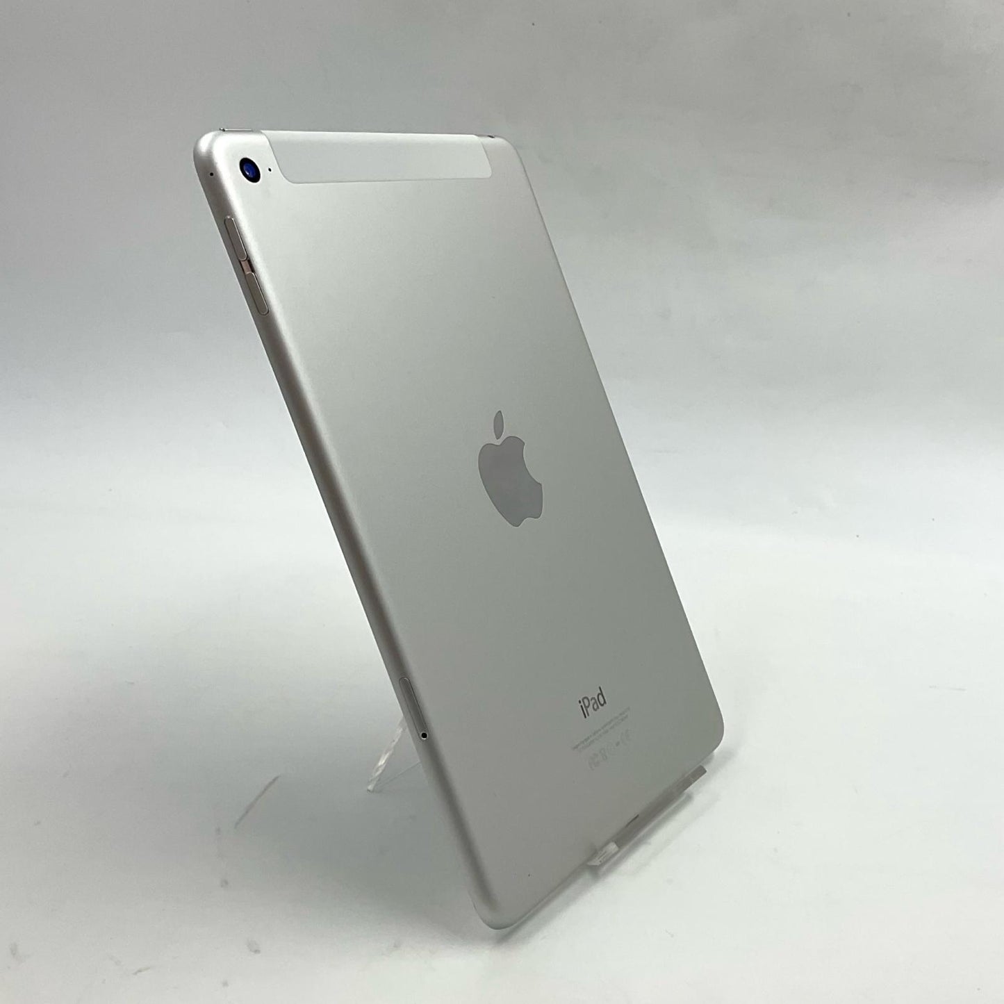 【全額返金保証】【最速発送】Apple iPad mini 7.9インチ 第4世代 128GB シルバー WiFi+Cellular docomo 白ロム 動作確認済