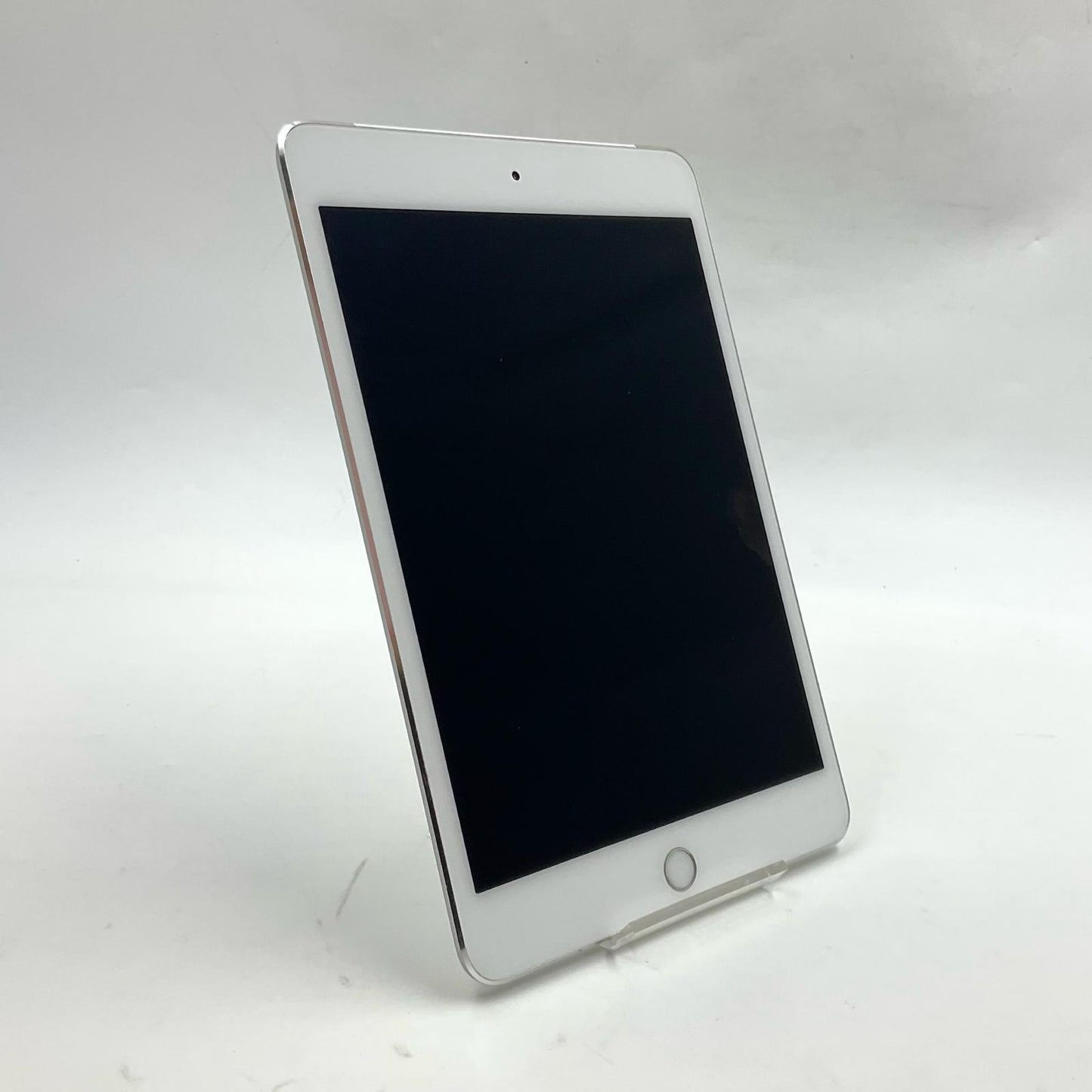 【全額返金保証】【最速発送】Apple iPad mini 7.9インチ 第4世代 128GB シルバー WiFi+Cellular docomo 白ロム 動作確認済