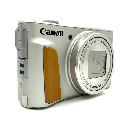 【全額返金保証】【最速発送】Canon コンパクトデジタルカメラ PowerShot SX740 HS [シルバー] 超美品 動作確認済