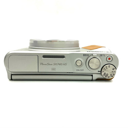 【全額返金保証】【最速発送】Canon コンパクトデジタルカメラ PowerShot SX740 HS [シルバー] 超美品 動作確認済