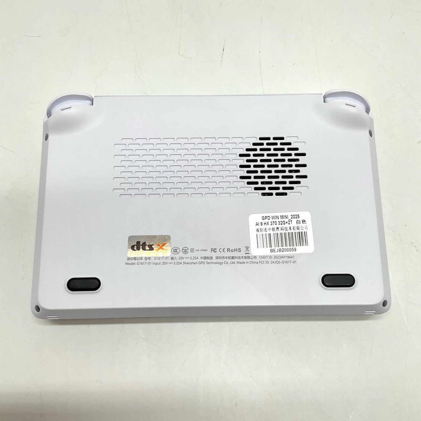 【全額返金保証】【最速発送】GPD WIN mini G1617-01 AMD Ryzen AI 9 HX 370 32GB M.2 SSD 2TB 100% 超美品 動作確認済