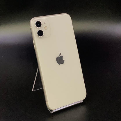 【全額返金保証】【最速発送】Apple iPhone iPhone 11 64GB ホワイト au 白ロム 動作確認済 81%