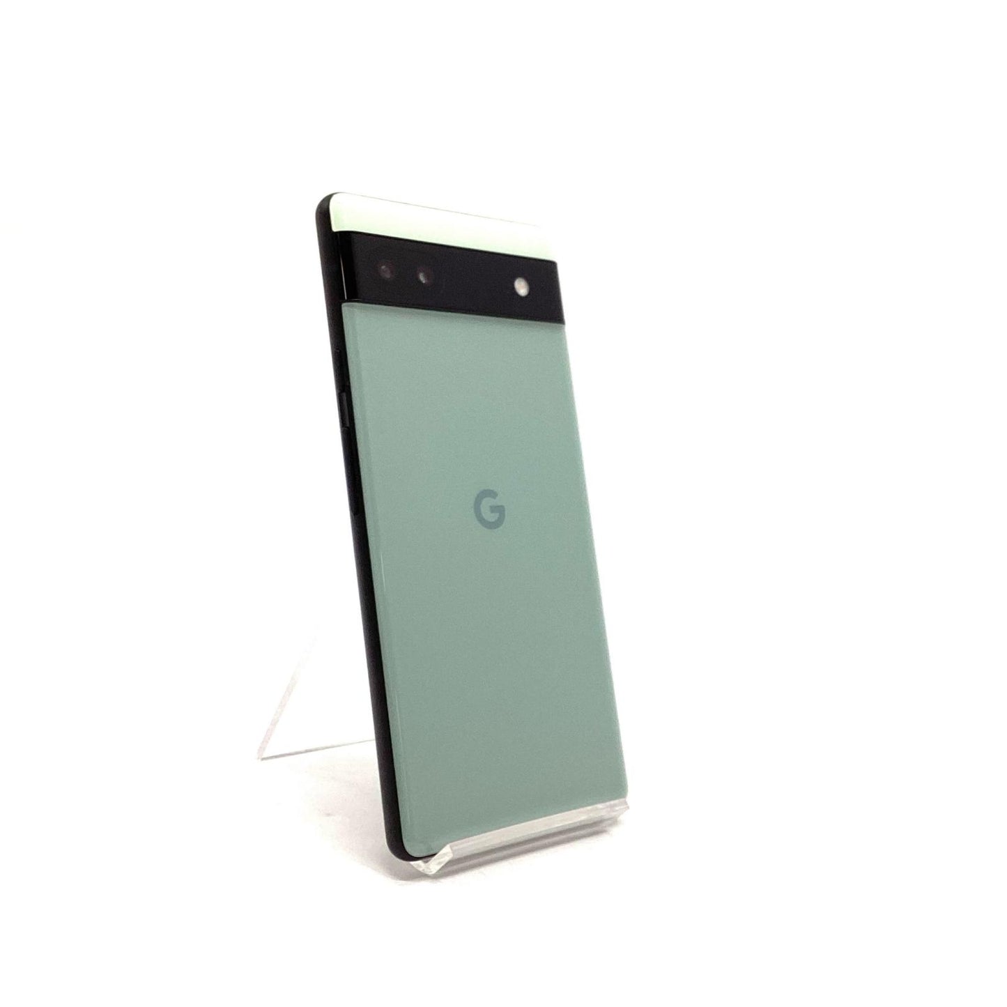 【全額返金保証】【最速発送】Google Pixel 6a 128GB Sage au GB17L 白ロム 動作確認済