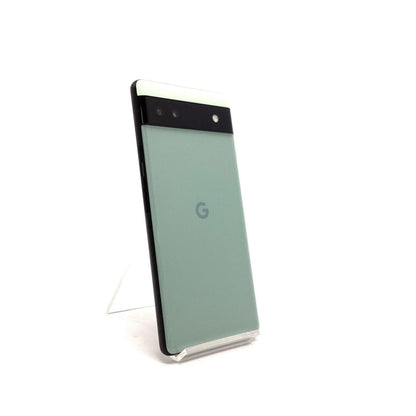 【全額返金保証】【最速発送】Google Pixel 6a 128GB Sage au GB17L 白ロム 動作確認済