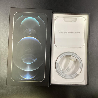 【全額返金保証】【最速発送】Apple iPhone iPhone 12 Pro 128GB シルバー docomo 白ロム 動作確認済 86%