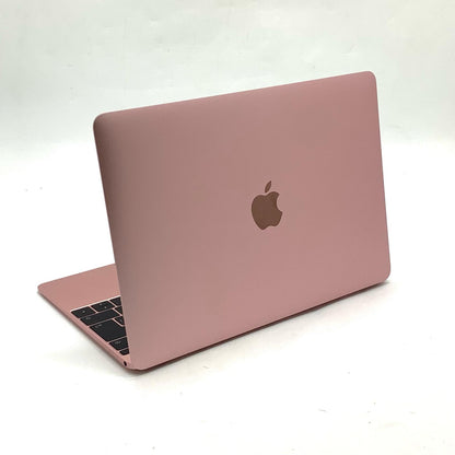 【全額返金保証】【最速発送】Apple MacBook 12インチ 2017 1.3GHz デュアルコア Intel Core i5 8GB SSD 512GB ローズゴールド 86.6% 動作確認済