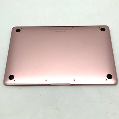 【全額返金保証】【最速発送】Apple MacBook 12インチ 2017 1.3GHz デュアルコア Intel Core i5 8GB SSD 512GB ローズゴールド 86.6% 動作確認済