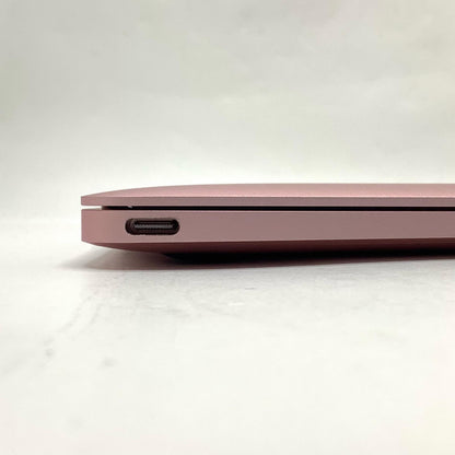 【全額返金保証】【最速発送】Apple MacBook 12インチ 2017 1.3GHz デュアルコア Intel Core i5 8GB SSD 512GB ローズゴールド 86.6% 動作確認済