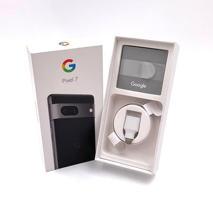 【全額返金保証】【最速発送】Google Pixel Pixel 7 128GB オブシディアン SIMフリー G03Z5 白ロム 動作確認済