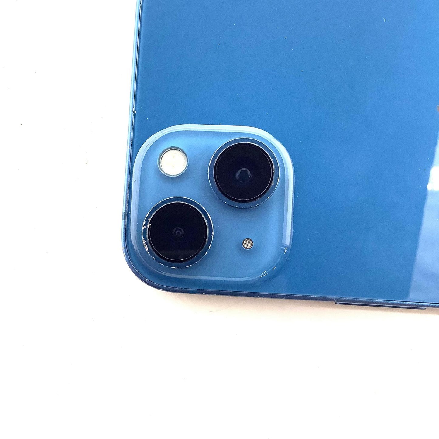 【全額返金保証】【最速発送】Apple iPhone iPhone 13 256GB ブルー au SIMフリー 白ロム 動作確認済 75%