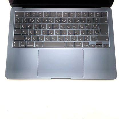 【全額返金保証】【最速発送】Apple MacBook Air 13.6インチ 2025 Apple M4 16GB SSD 512GB ミッドナイト 98.1% 美品 動作確認済
