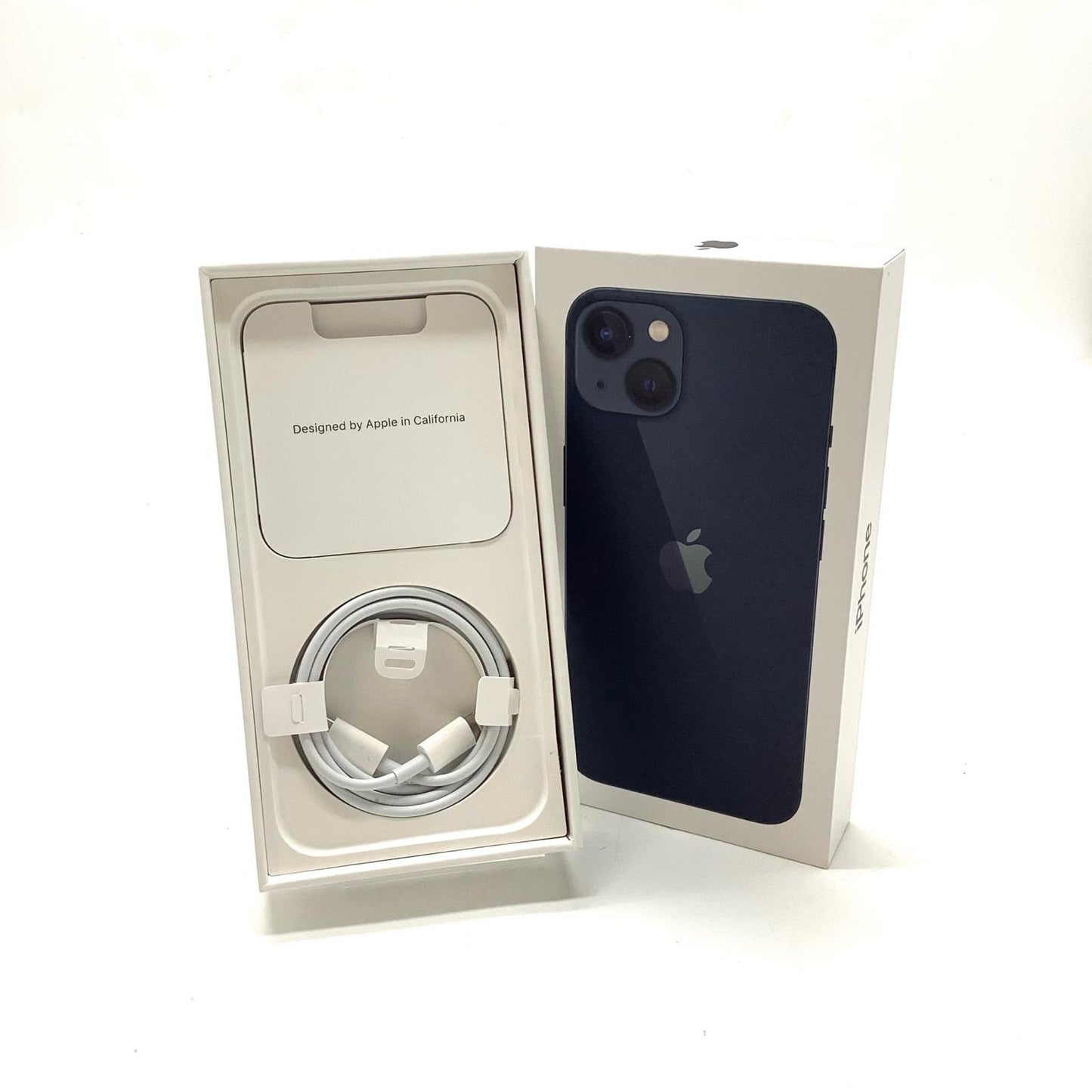 【全額返金保証】【最速発送】Apple iPhone iPhone 13 128GB ミッドナイト Softbank 白ロム 動作確認済 100%