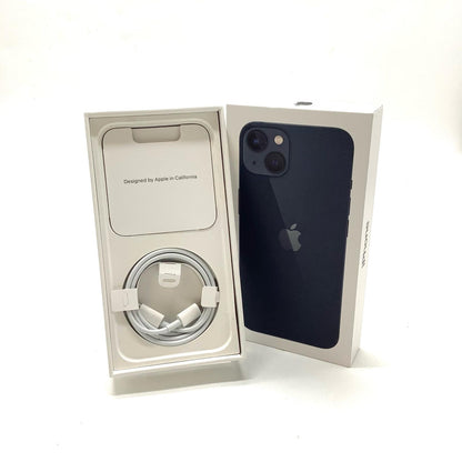 【全額返金保証】【最速発送】Apple iPhone iPhone 13 128GB ミッドナイト Softbank 白ロム 動作確認済 100%