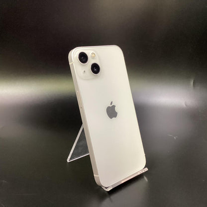 【全額返金保証】【最速発送】Apple iPhone iPhone 13 128GB スターライト au 白ロム 動作確認済 82%