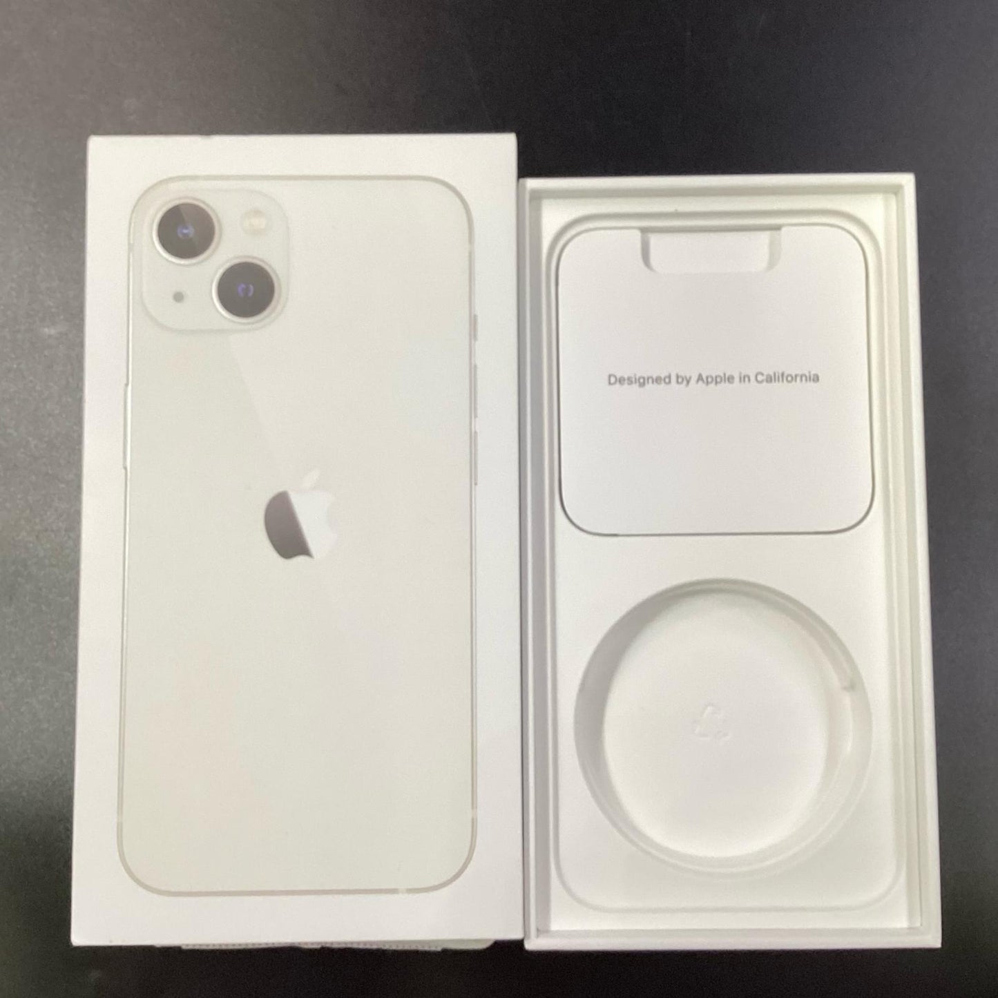 【全額返金保証】【最速発送】Apple iPhone iPhone 13 128GB スターライト au 白ロム 動作確認済 82%