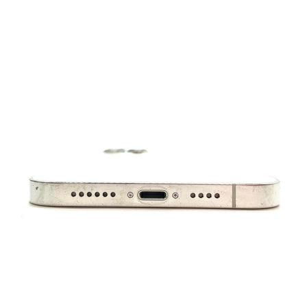 【全額返金保証】【最速発送】Apple iPhone iPhone 12 Pro Max 128GB シルバー docomo 白ロム 動作確認済 86%
