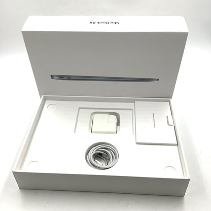 【全額返金保証】【最速発送】Apple MacBook Air 13.3インチ 2020 1.1GHz クアッドコア Intel Core i5 16GB SSD 256GB スペースグレイ 94.4% 動作確認済
